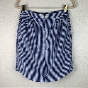 NWT Banana Republic Striped Skirt Size 0